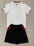 2026-27 Kids Valencia home white soccer jersey