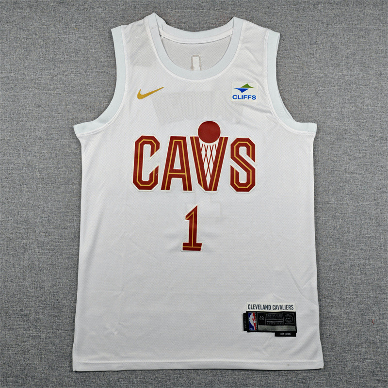 2026 Cleveland Cavaliers HARDEN #1 white Top Quality Hot Pressing NBA Jersey