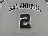2026 Sa Spurs HAPPER #2 gray Statement Edition Top Quality Hot Pressing NBA Jersey