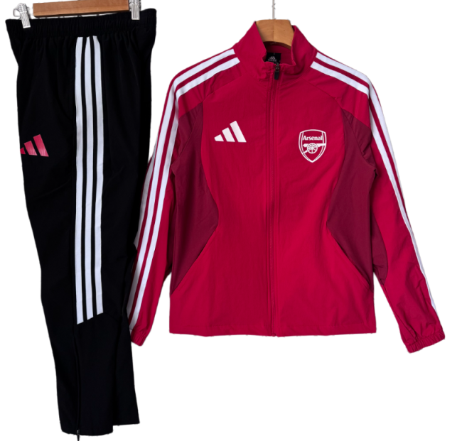 2026-27 Mens Arsenal Red Windbreaker suit