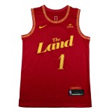 2024 Cleveland Cavaliers HARDEN #1 red City Edition Top Quality Hot Pressing NBA Jersey