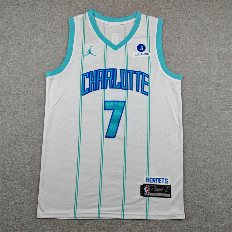 2026 Hornets KNUEPPEL #7 white Top Quality Hot Pressing NBA Jersey