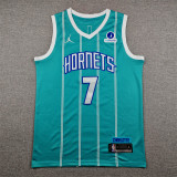 2026 Hornets KNUEPPEL #7 blue Top Quality Hot Pressing NBA Jersey