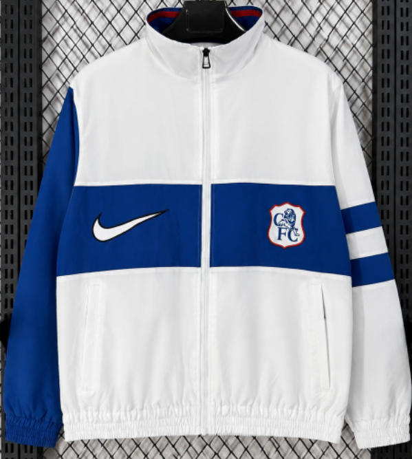 2026-27 Mens Chelsea White Windbreaker