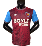 2026-27 Mens West Ham United home Player version soccer Jersey