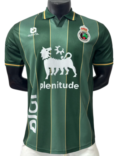 2026-27 Mens Racing de Santander away green Soccer Jersey