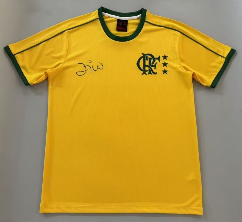 2026-27 Mens Flamengo Special Edition yellow soccer Jersey