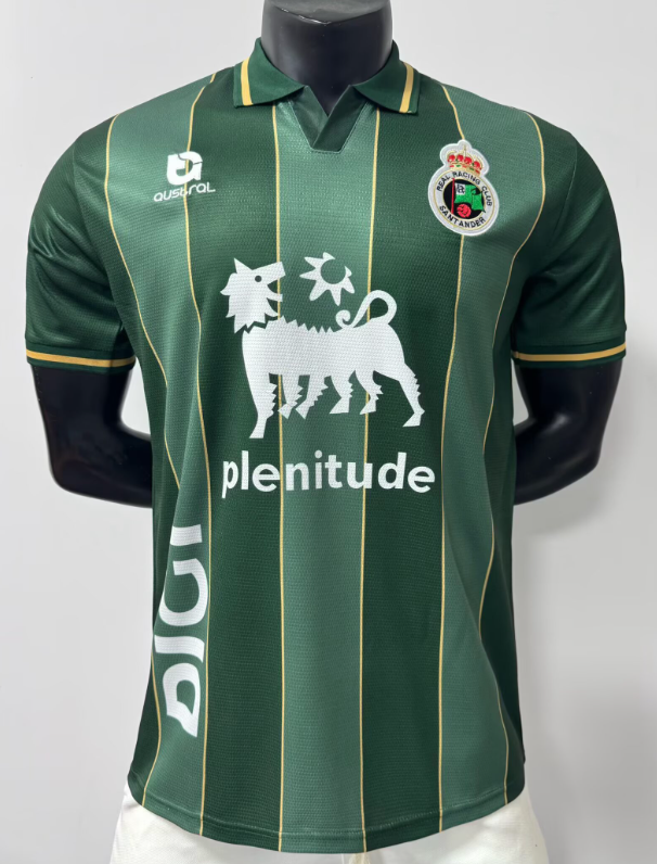 2026-27 Mens Racing de Santander away green Soccer Jersey