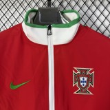 2026-27 Mens Portugal red Windbreaker