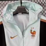2026-27 France green Hoodie Windbreaker
