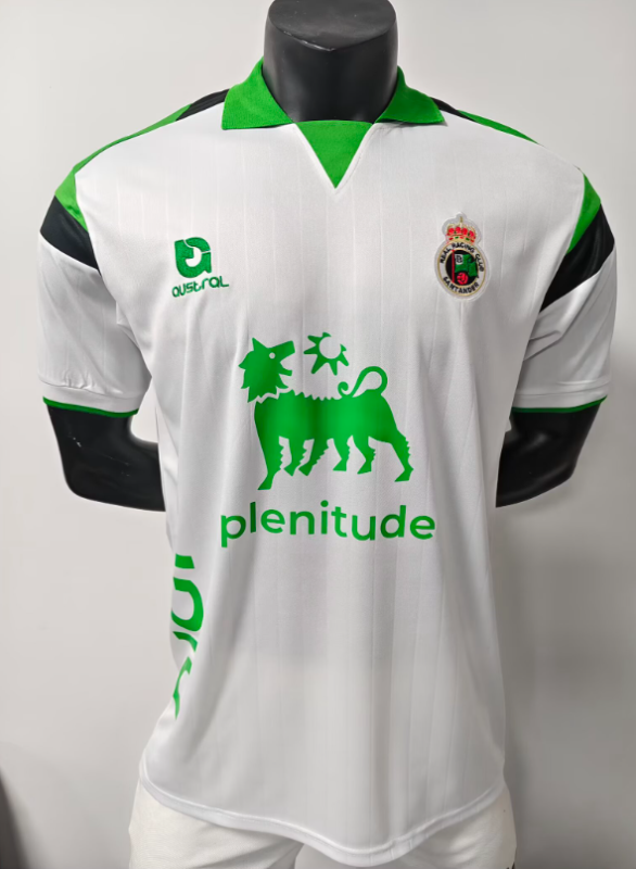 2026-27 Mens Racing de Santander Home white Soccer Jersey