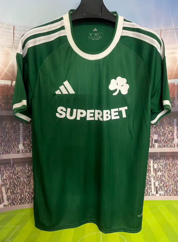 2026-27 Mens Panathinaikos home green soccer jersey