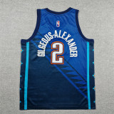 2026 OKC Thunder GILGEOUS-ALEXANDER #2 City Edition Top Quality Hot Pressing NBA Jersey
