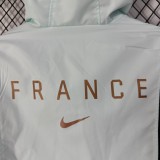 2026-27 France green Hoodie Windbreaker