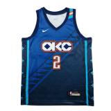 2026 OKC Thunder GILGEOUS-ALEXANDER #2 City Edition Top Quality Hot Pressing NBA Jersey