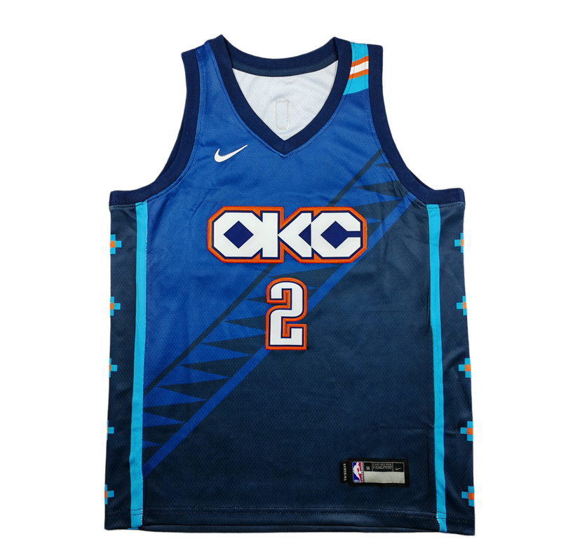 2026 OKC Thunder GILGEOUS-ALEXANDER #2 City Edition Top Quality Hot Pressing NBA Jersey