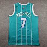 2026 Hornets KNUEPPEL #7 blue Top Quality Hot Pressing NBA Jersey
