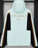 2026-27 France green Hoodie Windbreaker