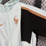 2026-27 France green Hoodie Windbreaker