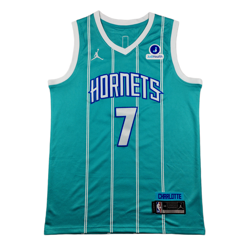 2026 Hornets KNUEPPEL #7 blue Top Quality Hot Pressing NBA Jersey