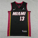 2025 HEAT ADEBAYO #13 Black Top Quality Hot Pressing NBA Jersey (V领）