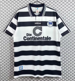 1998-1999 Hertha BSC home black Retro Soccer Jersey