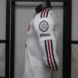 2026-27 Bayern Munich Away Long Sleeve Player Version Soccer Jersey