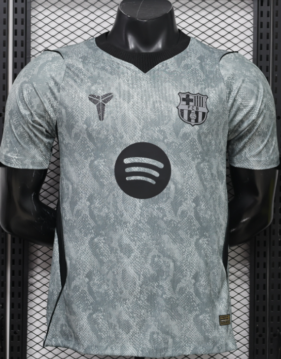 2026-27 Mens Barcelona gray goalkeeper Player version soccer Jersey