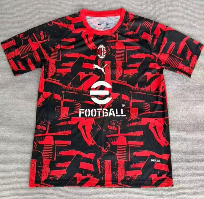 2026-27  AC Milan black training shirts