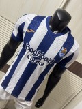 2026-27 Mens Real Sociedad home Player version soccer jersey