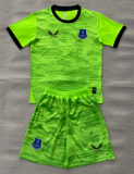 2026-27 Kids Everton Green goalkeeper Soccer Jersey