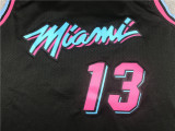 2025 HEAT ADEBAYO #13 Black City Edition Top Quality Hot Pressing NBA Jersey (V领）