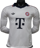 2026-27 Bayern Munich Away Long Sleeve Player Version Soccer Jersey