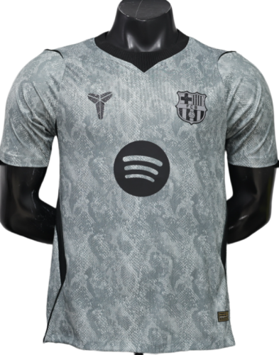 2026-27 Mens Barcelona gray goalkeeper Player version soccer Jersey