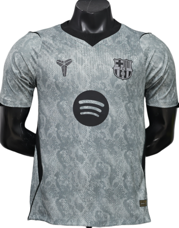 2026-27 Mens Barcelona gray goalkeeper Player version soccer Jersey