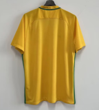 1996 Brazil Home yellow Retro Soccer Jersey