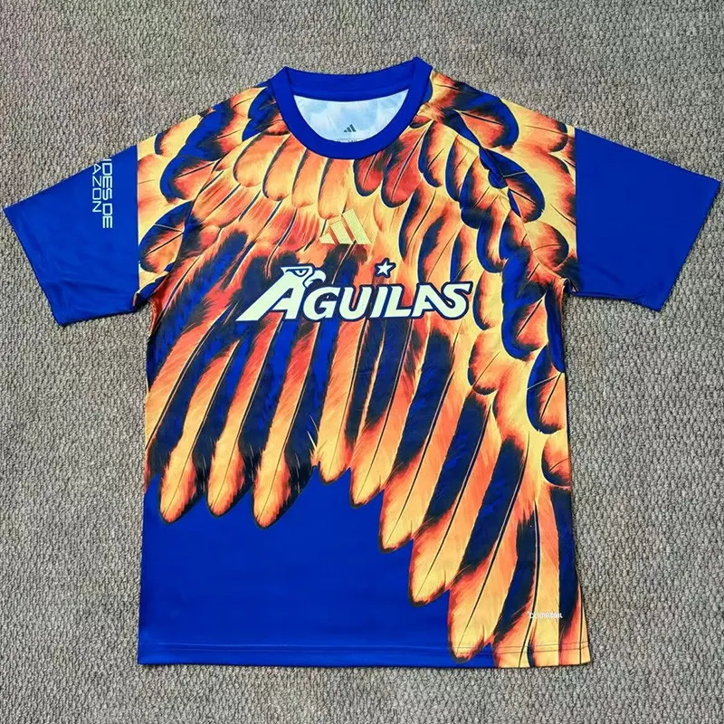 2026-27 Club America blue Fans Training shirts