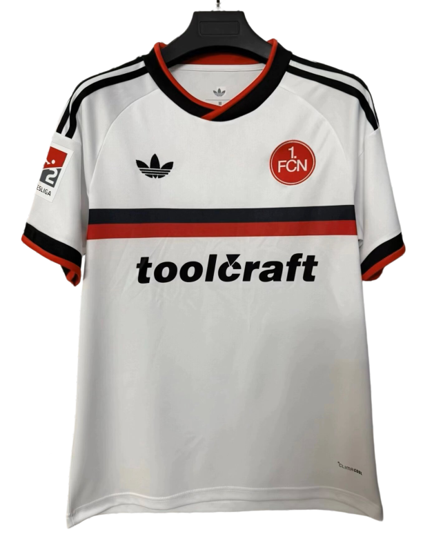 2026-27 Mens FC Nurnberg away white soccer jersey