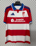 2026-27 Granada home red white Fans Soccer Jersey