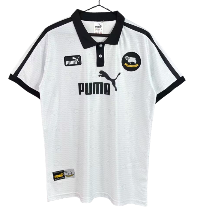 1997-1999 Derby County Home Retro Soccer Jersey