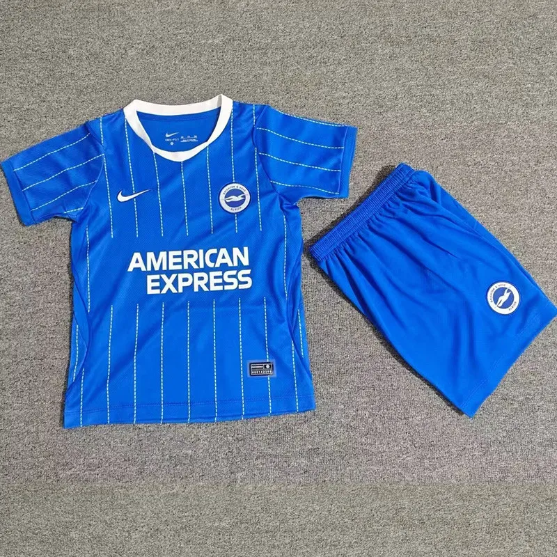 2026-27 Kids Brighton home blue Soccer Jersey