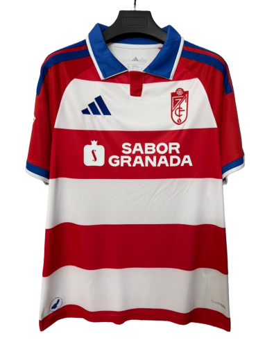 2026-27 Granada home red white Fans Soccer Jersey