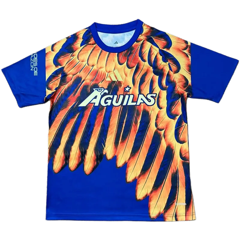 2026-27 Club America blue Fans Training shirts