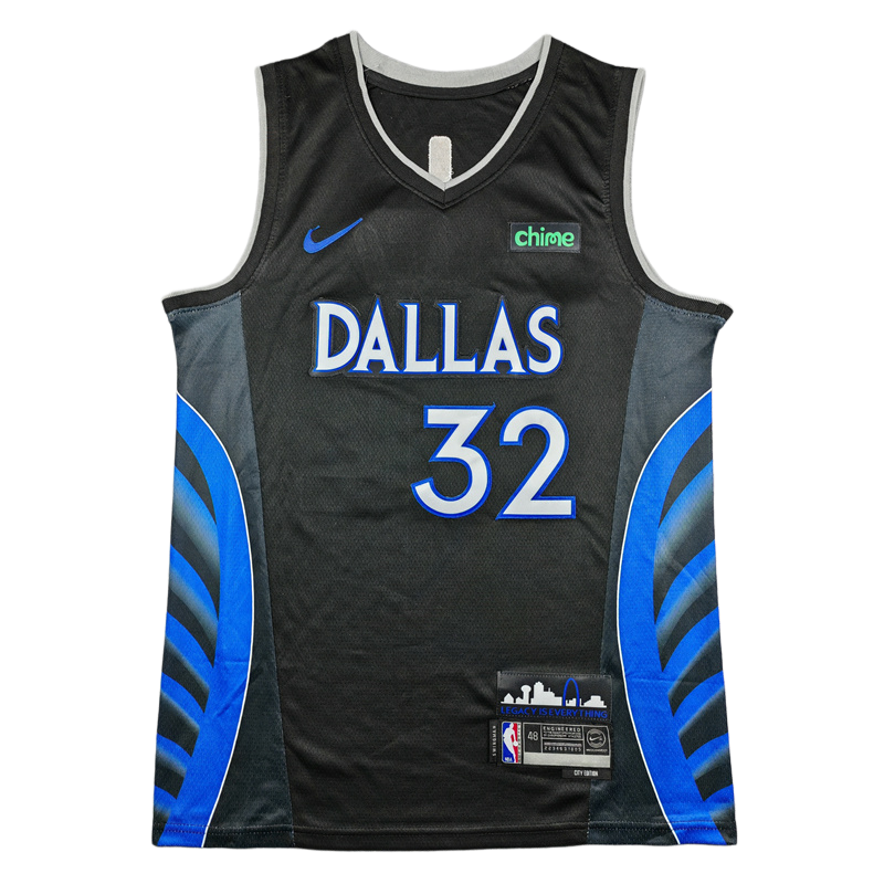 2026 Dallas Mavericks FLAGG #32 Black City Edition Top Quality Hot Pressing NBA Jersey(V领)
