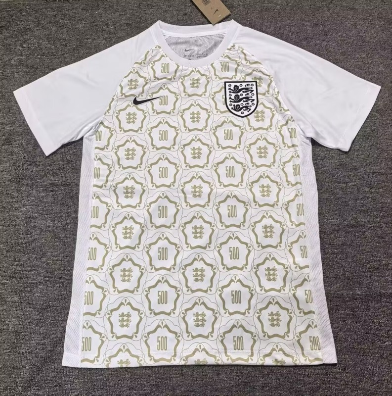 2026-27 England 500th Game Commemorative Edition Soccer Jersey