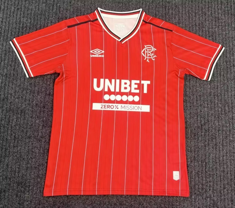 2026-27 Rangers red away Fans Soccer Jersey