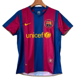 2007-2008 Mens Retro Barcelona home soccer Jersey