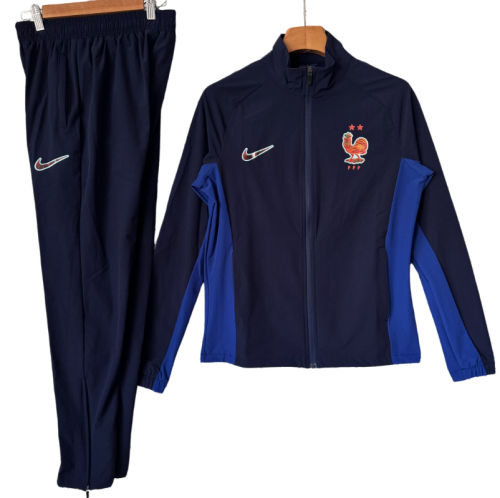 2026-27 France  cyan Windbreaker suit