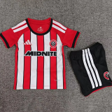 2026-27 Kids Sheffield United home red white Soccer Jersey
