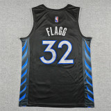 2026 Dallas Mavericks FLAGG #32 Black City Edition Top Quality Hot Pressing NBA Jersey(V领)